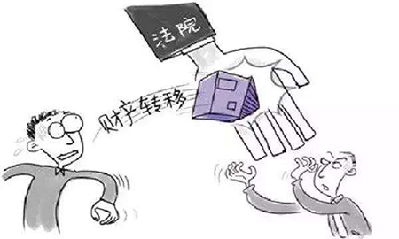 债务人转移财产素材图